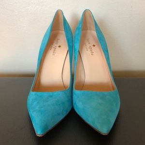Kate Spade Teal Suede